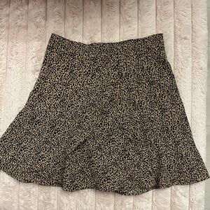 Blue Rain by Francesca’s |  Women’s Leopard Mini Skirt Size XS